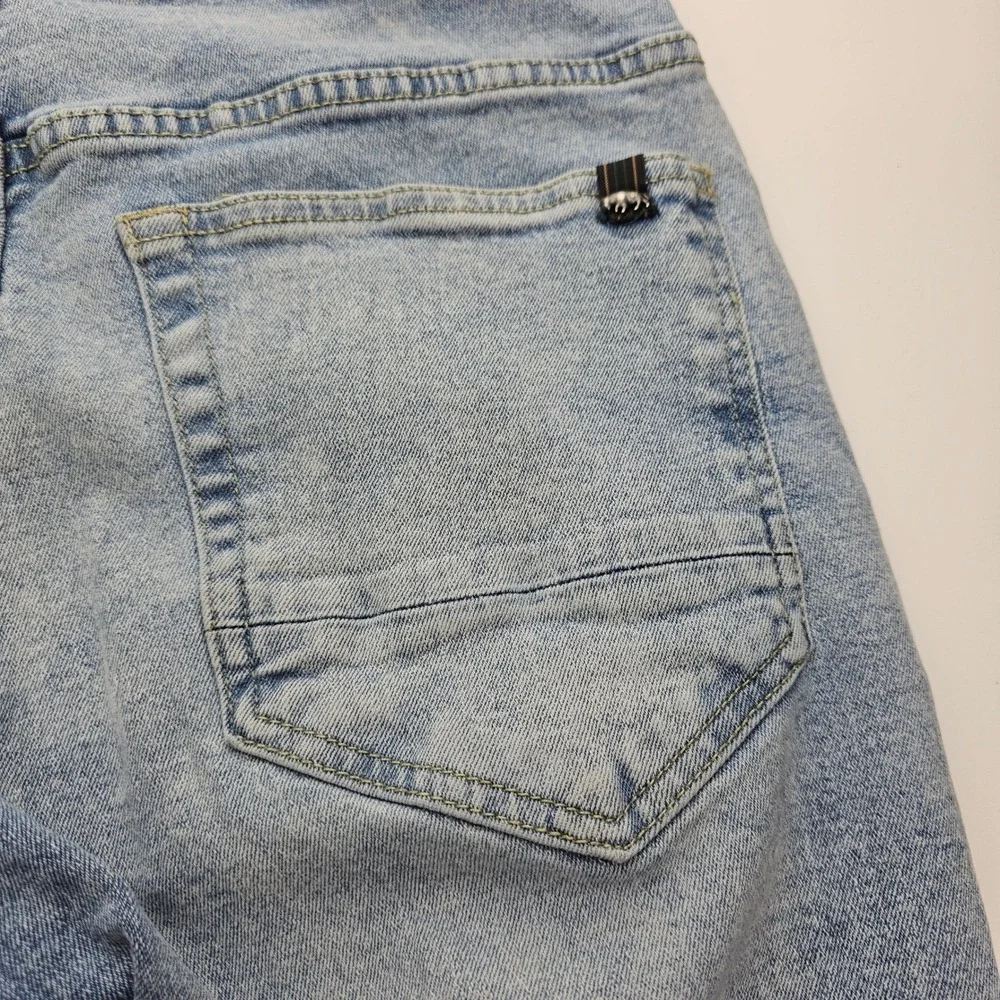 Buffalo David Bitton Max-X Skinny Stretch Jeans Light Wash Denim mens 32x32